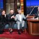 Jonathan Van Ness, Antoni Porowski, Bobby Berk, Tan France, Stephen Colbert